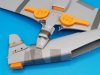 Omask 748111 Yak-9 wheel bay plugs (for Zvezda) 1/48